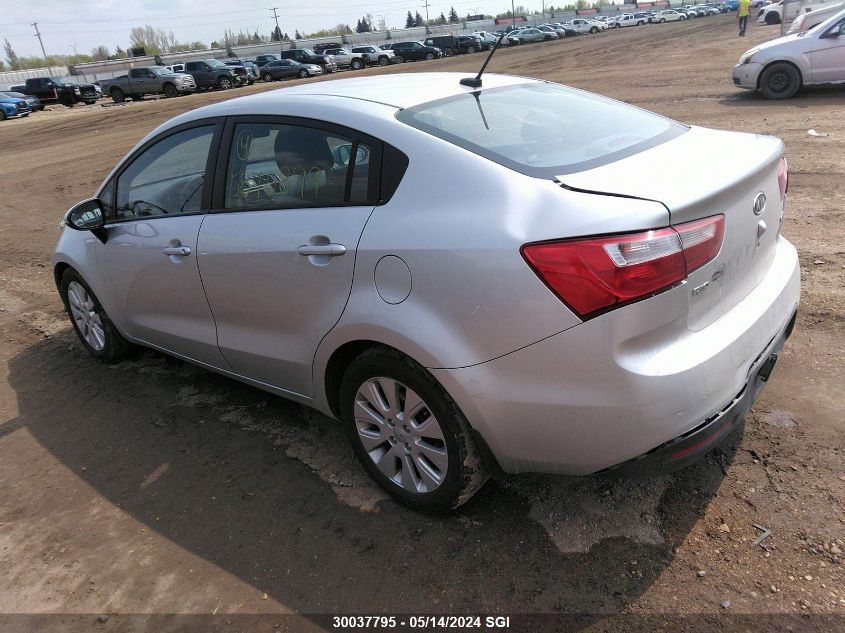 2012 Kia Rio Ex/Sx VIN: KNADN4A34C6076760 Lot: 30037795