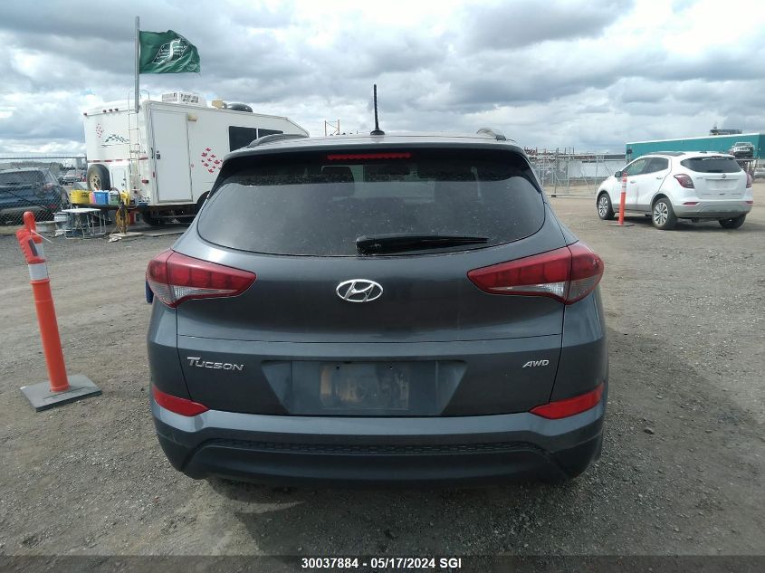 2017 Hyundai Tucson Limited/Sport And Eco/Se VIN: KM8J3CA42HU579961 Lot: 30037884