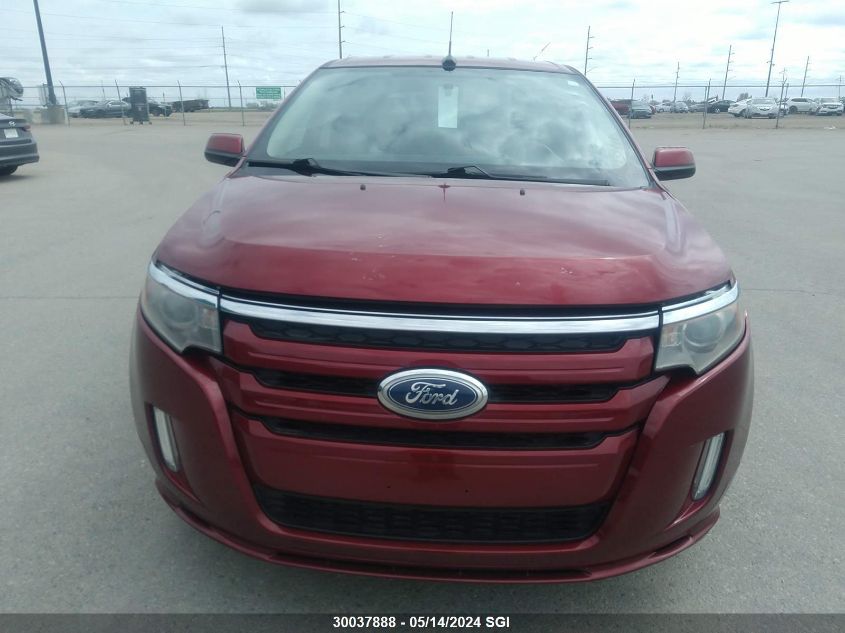 2013 Ford Edge Sel VIN: 2FMDK3JC2DBC07771 Lot: 30037888