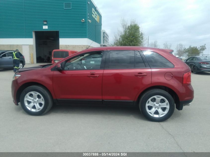 2013 Ford Edge Sel VIN: 2FMDK3JC2DBC07771 Lot: 30037888