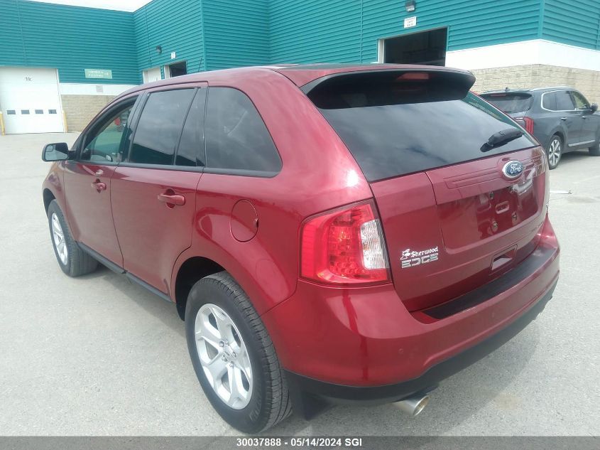 2013 Ford Edge Sel VIN: 2FMDK3JC2DBC07771 Lot: 30037888