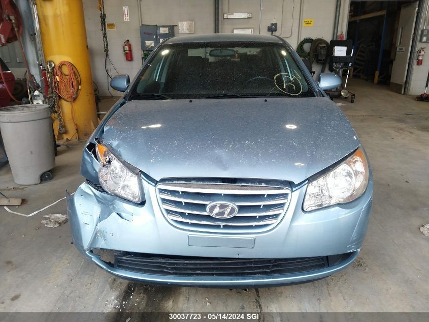 2010 Hyundai Elantra Blue/Gls/Se VIN: KMHDU4BD4AU916604 Lot: 30037723