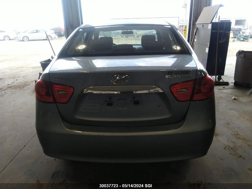 2010 Hyundai Elantra Blue/Gls/Se VIN: KMHDU4BD4AU916604 Lot: 30037723