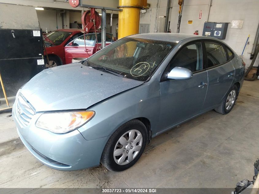 2010 Hyundai Elantra Blue/Gls/Se VIN: KMHDU4BD4AU916604 Lot: 30037723