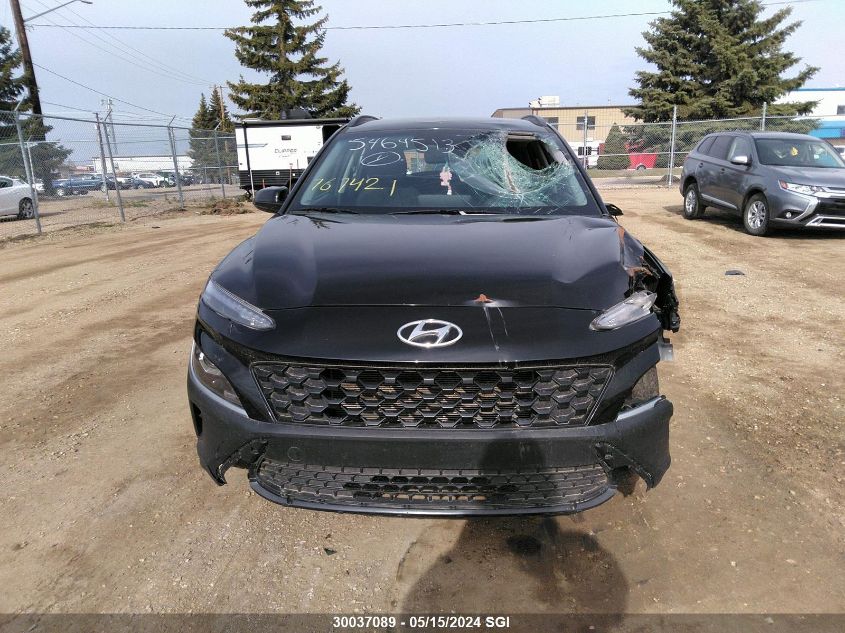 2022 Hyundai Kona Se VIN: KM8K1CAB6NU767421 Lot: 30037089