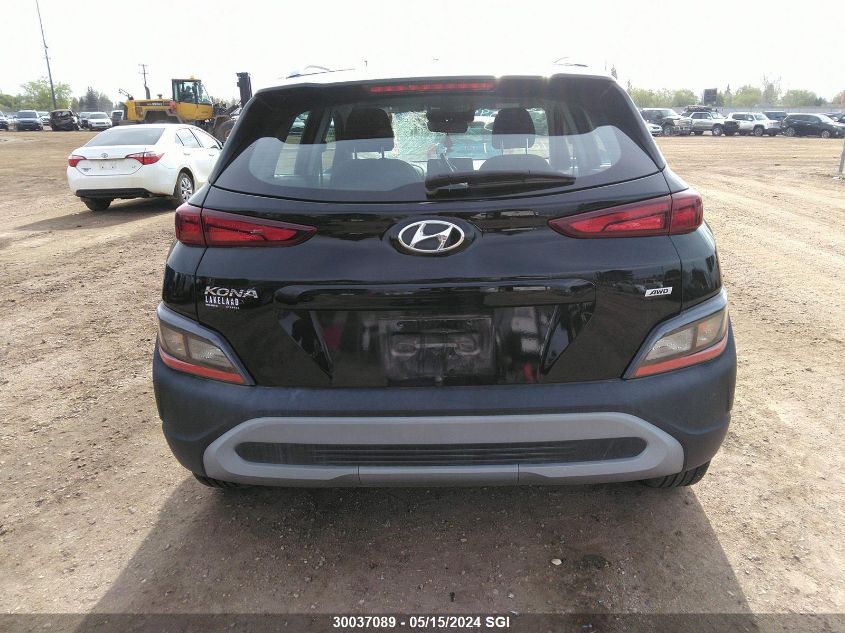 2022 Hyundai Kona Se VIN: KM8K1CAB6NU767421 Lot: 30037089