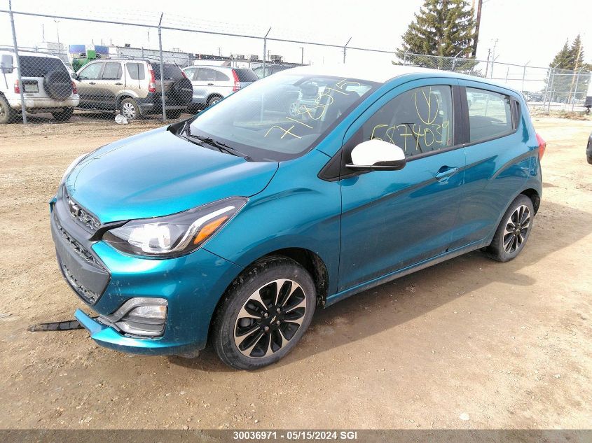 2021 Chevrolet Spark 1Lt VIN: KL8CD6SAXMC718095 Lot: 30036971