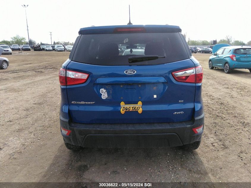 2018 Ford Ecosport Se VIN: MAJ6P1UL2JC202621 Lot: 30036622
