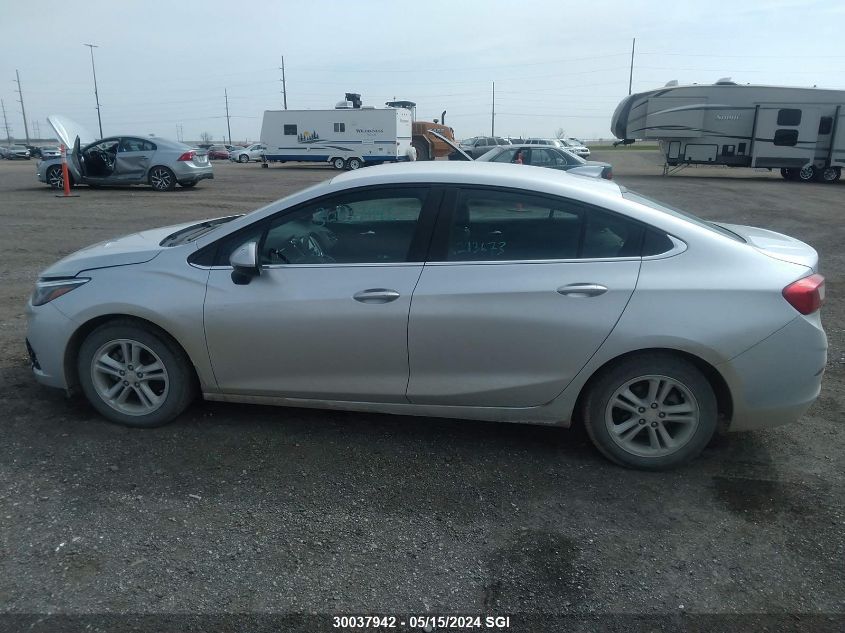 2017 Chevrolet Cruze Lt VIN: 3G1BE5SM1HS529199 Lot: 30037942