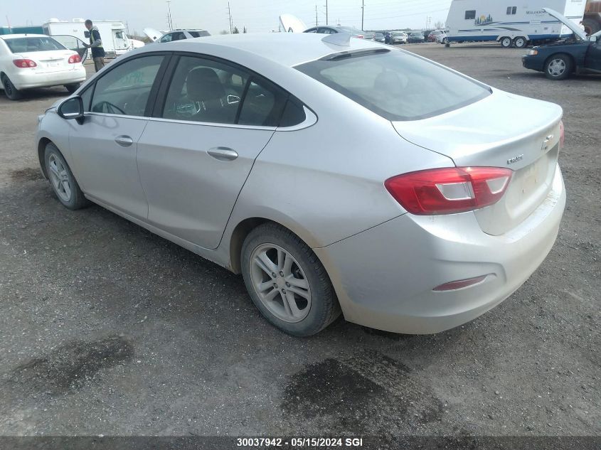 2017 Chevrolet Cruze Lt VIN: 3G1BE5SM1HS529199 Lot: 30037942