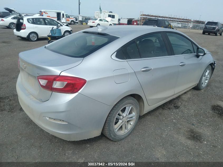 2017 Chevrolet Cruze Lt VIN: 3G1BE5SM1HS529199 Lot: 30037942