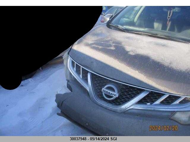 2011 Nissan Murano S/Sl/Le VIN: JN8AZ1MW8BW175003 Lot: 30037948