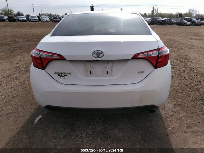 2015 Toyota Corolla L/Le/Le Pls/Prm/S/S Pls VIN: 2T1BURHE9FC423000 Lot: 30037295