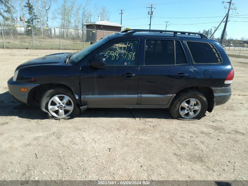 2005 Hyundai Santa Fe VIN: KM8SB73D05U912035 Lot: 30037681