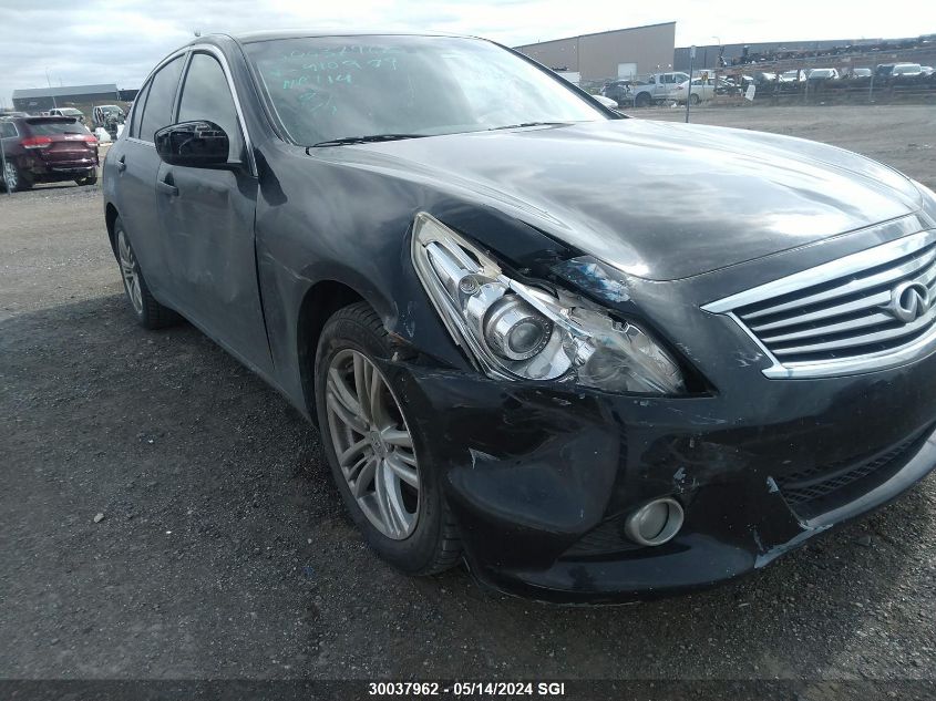 2011 Infiniti G37 VIN: JN1CV6AR1BM410979 Lot: 30037962