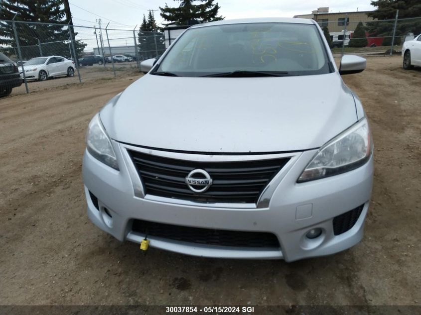 2014 Nissan Sentra S/Sv/Sr/Sl VIN: 3N1AB7AP3EL647363 Lot: 30037854