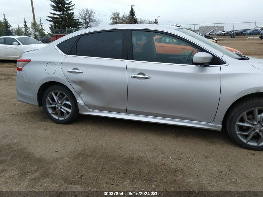 2014 Nissan Sentra S/Sv/Sr/Sl VIN: 3N1AB7AP3EL647363 Lot: 30037854