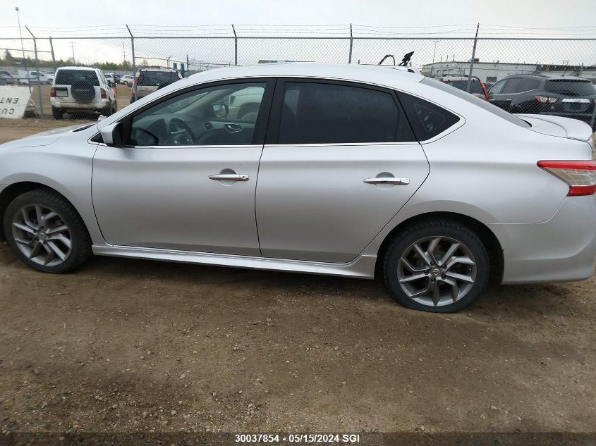 2014 Nissan Sentra S/Sv/Sr/Sl VIN: 3N1AB7AP3EL647363 Lot: 30037854