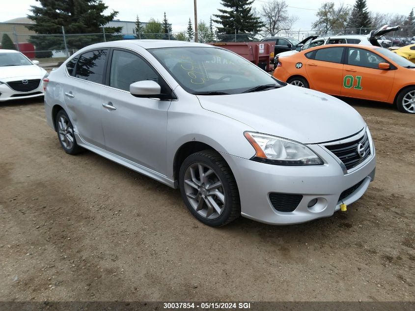 2014 Nissan Sentra S/Sv/Sr/Sl VIN: 3N1AB7AP3EL647363 Lot: 30037854