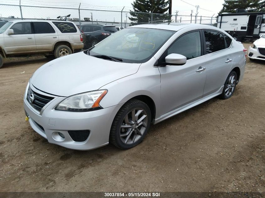 2014 Nissan Sentra S/Sv/Sr/Sl VIN: 3N1AB7AP3EL647363 Lot: 30037854