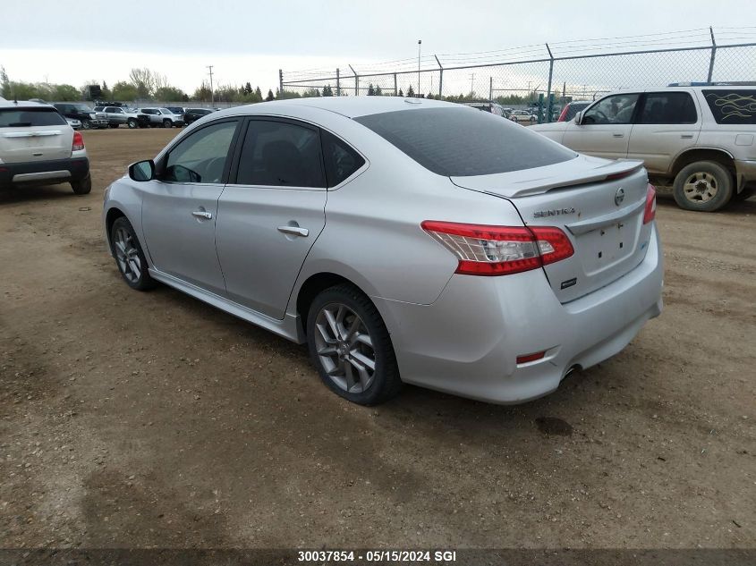 2014 Nissan Sentra S/Sv/Sr/Sl VIN: 3N1AB7AP3EL647363 Lot: 30037854