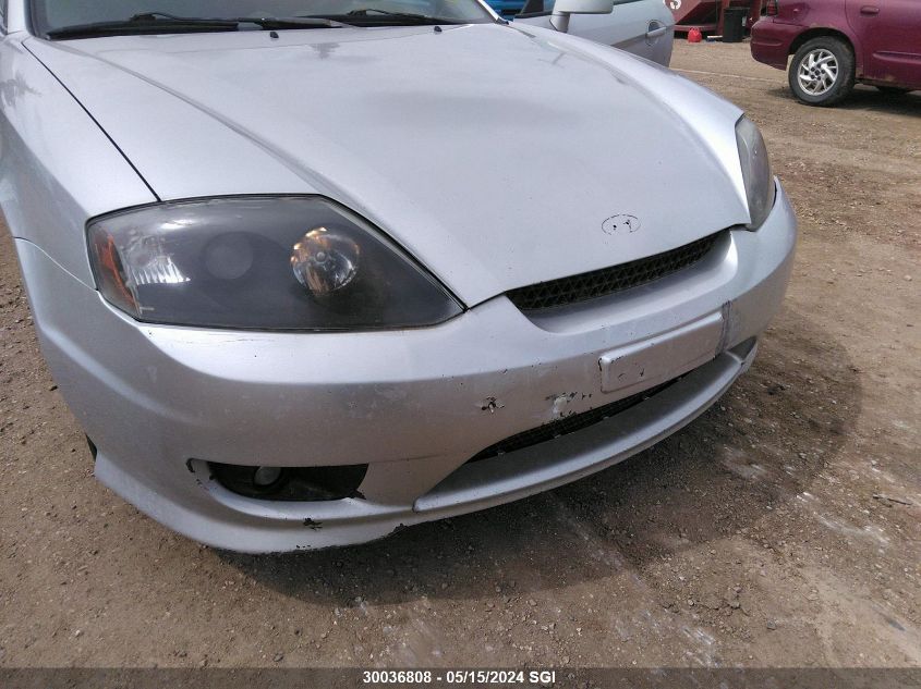 2005 Hyundai Tiburon Se VIN: KMHHN65D45U160073 Lot: 30036808