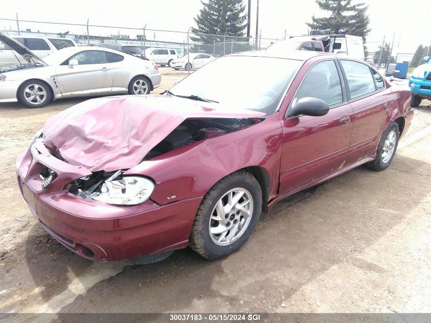 2004 Pontiac Grand Am Se1 VIN: 1G2NF52E44M664685 Lot: 30037183