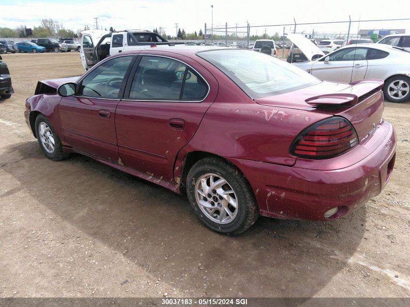 2004 Pontiac Grand Am Se1 VIN: 1G2NF52E44M664685 Lot: 30037183