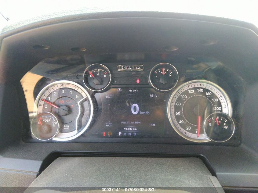 2017 Ram 3500 Laramie VIN: 3C63R3EL5HG631591 Lot: 30037141