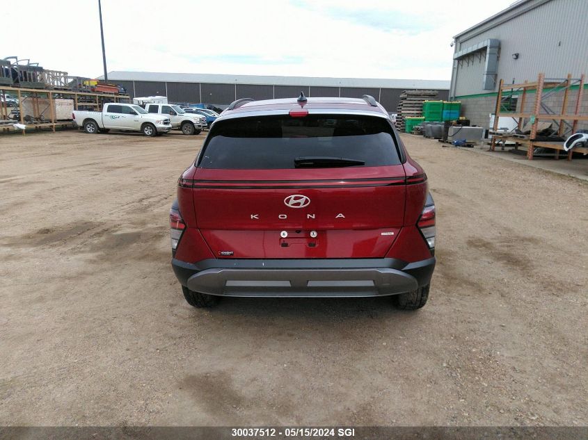 2024 Hyundai Kona Sel VIN: KM8HCCAB9RU111515 Lot: 30037512