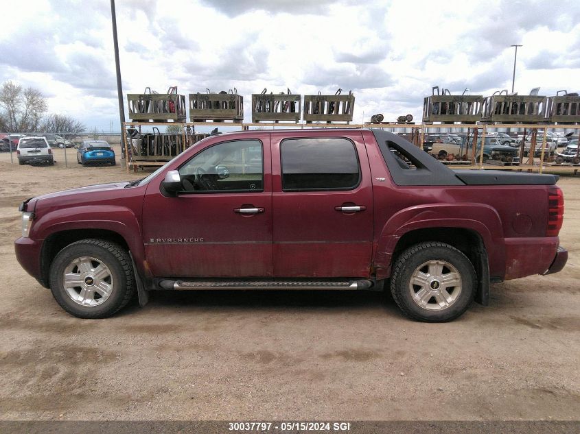 2008 Chevrolet Avalanche K1500 VIN: 3GNFK12358G131246 Lot: 30037797