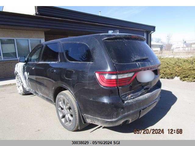 2014 Dodge Durango Sxt VIN: 1C4RDJAG6EC586304 Lot: 30038029