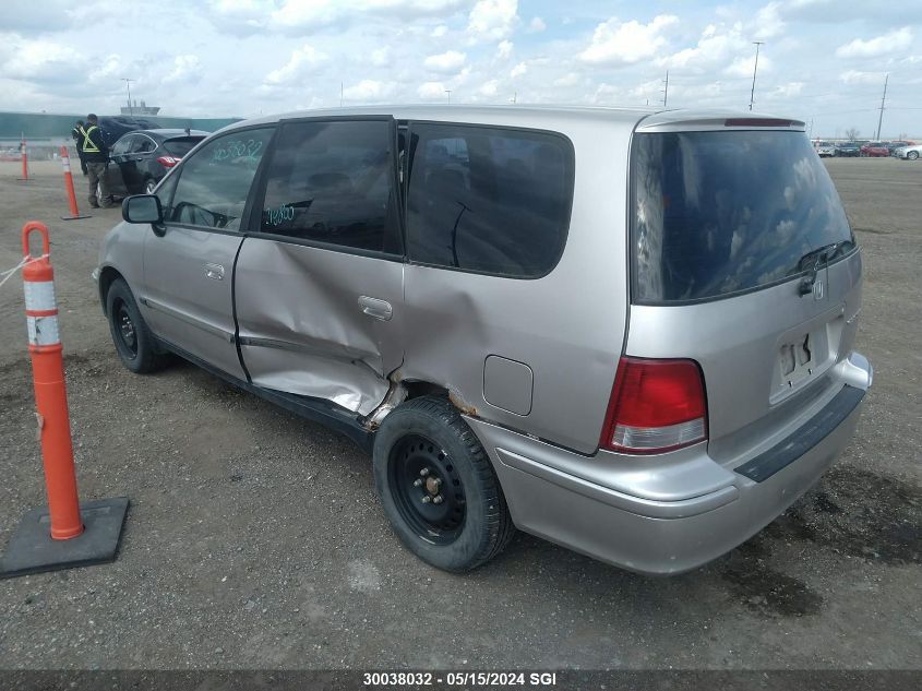 1998 Honda Odyssey Lx/Ex VIN: JHMRA3865WC800684 Lot: 30038032