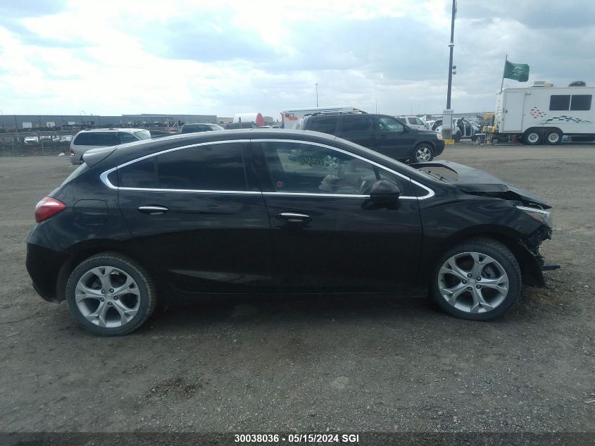 2018 Chevrolet Cruze Premier VIN: 3G1BF6SM0JS517294 Lot: 30038036