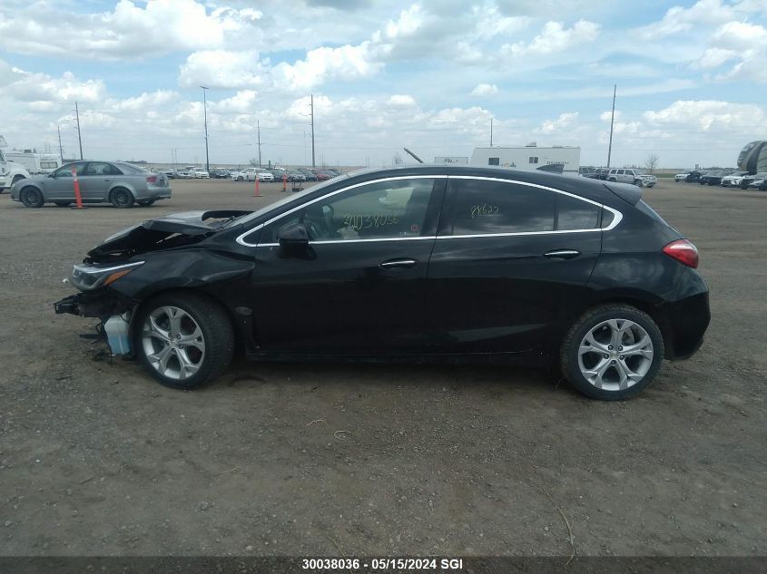 2018 Chevrolet Cruze Premier VIN: 3G1BF6SM0JS517294 Lot: 30038036