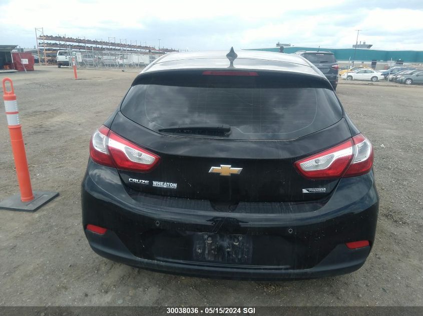 2018 Chevrolet Cruze Premier VIN: 3G1BF6SM0JS517294 Lot: 30038036