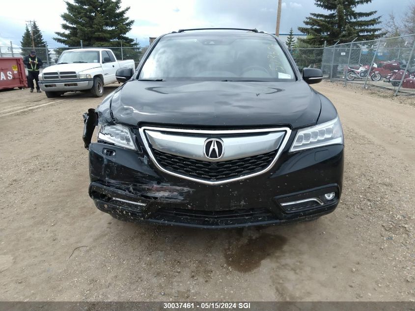 2016 Acura Mdx Elite VIN: 5FRYD4H83GB503606 Lot: 30037461