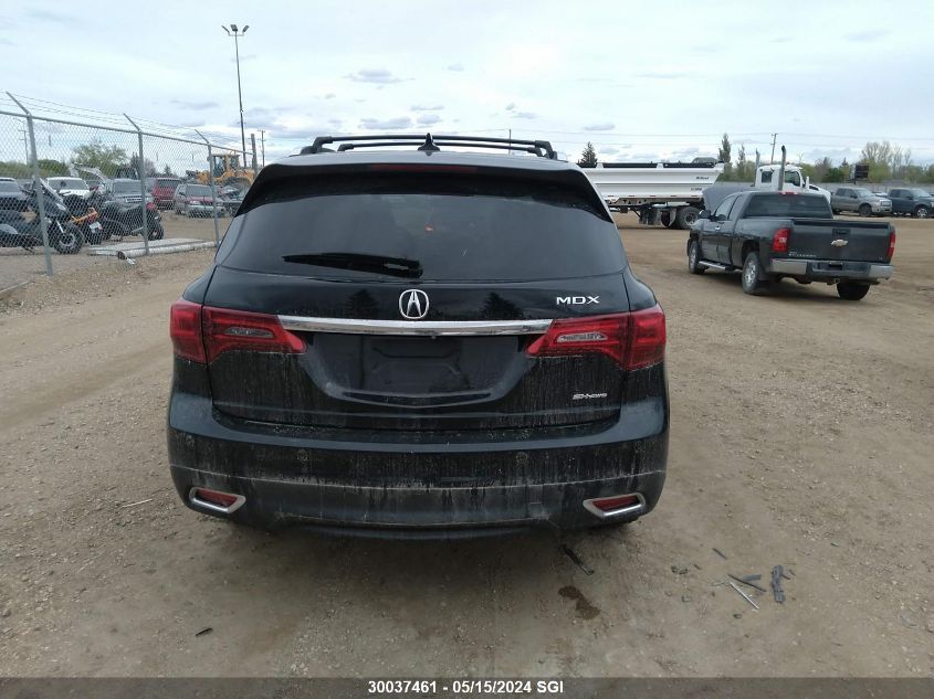 2016 Acura Mdx Elite VIN: 5FRYD4H83GB503606 Lot: 30037461