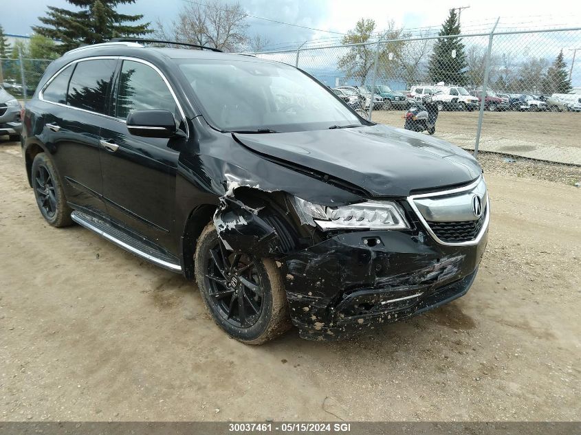 2016 Acura Mdx Elite VIN: 5FRYD4H83GB503606 Lot: 30037461