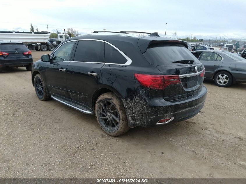 2016 Acura Mdx Elite VIN: 5FRYD4H83GB503606 Lot: 30037461