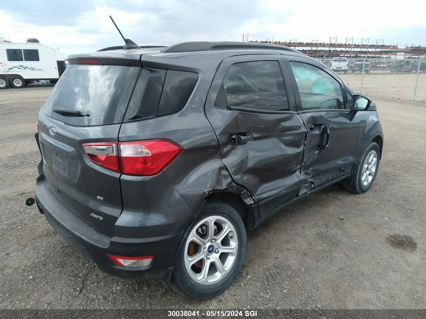 2020 Ford Ecosport Se VIN: MAJ6S3GL8LC351995 Lot: 30038041