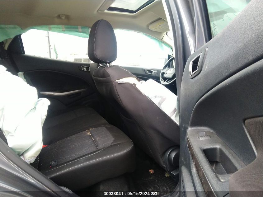 2020 Ford Ecosport Se VIN: MAJ6S3GL8LC351995 Lot: 30038041