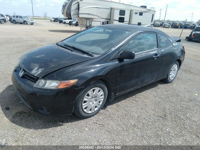 2006 Honda Civic Dx Vp VIN: 2HGFG12356H012668 Lot: 30038042