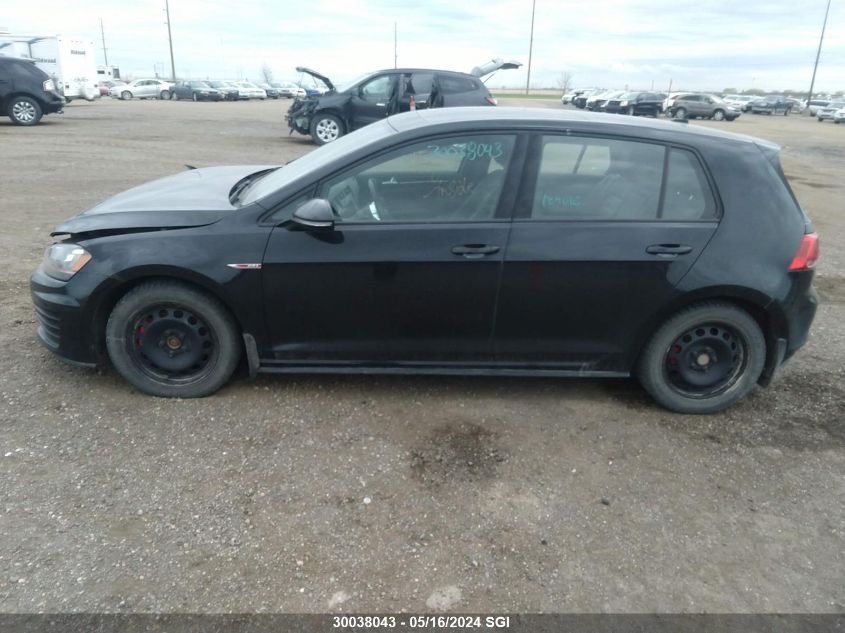 2015 Volkswagen Gti VIN: 3VW5T7AU4FM002943 Lot: 30038043