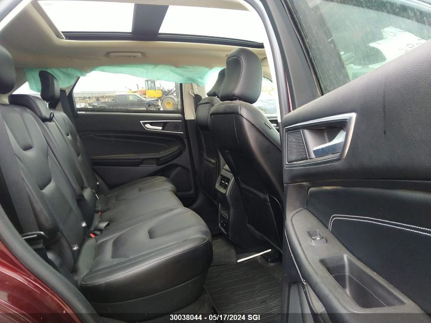 2022 Ford Edge Titanium VIN: 2FMPK4K96NBA15096 Lot: 30038044