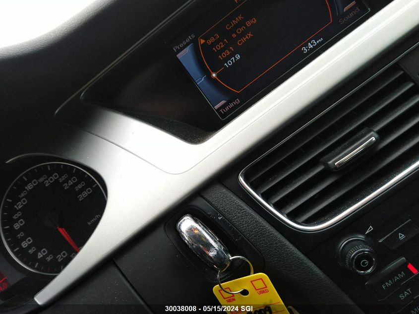 2009 Audi A4 2.0T Avant Quattro VIN: WAUVF68K59A203290 Lot: 30038008