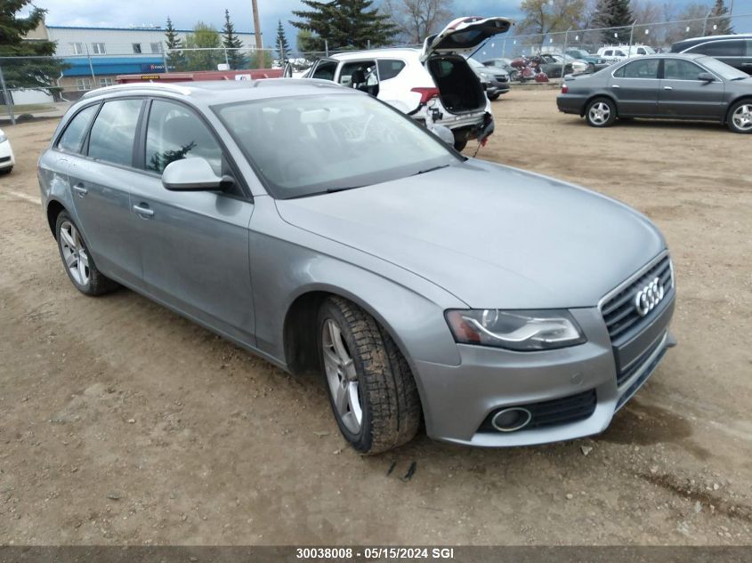 2009 Audi A4 2.0T Avant Quattro VIN: WAUVF68K59A203290 Lot: 30038008