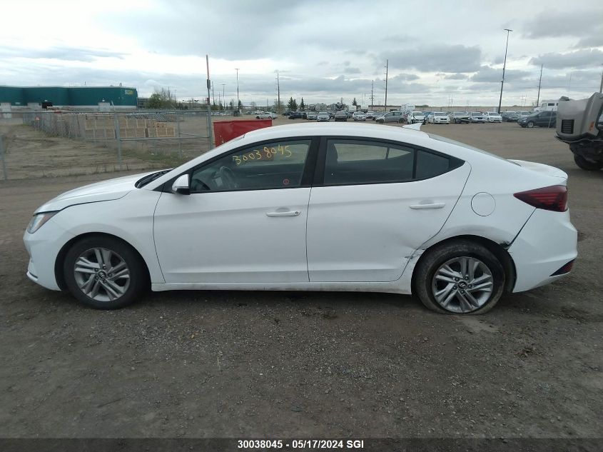 2019 Hyundai Elantra Sel/Value/Limited VIN: KMHD84LF1KU816823 Lot: 30038045