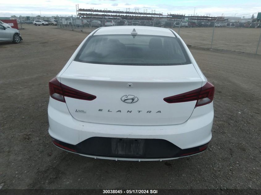 2019 Hyundai Elantra Sel/Value/Limited VIN: KMHD84LF1KU816823 Lot: 30038045