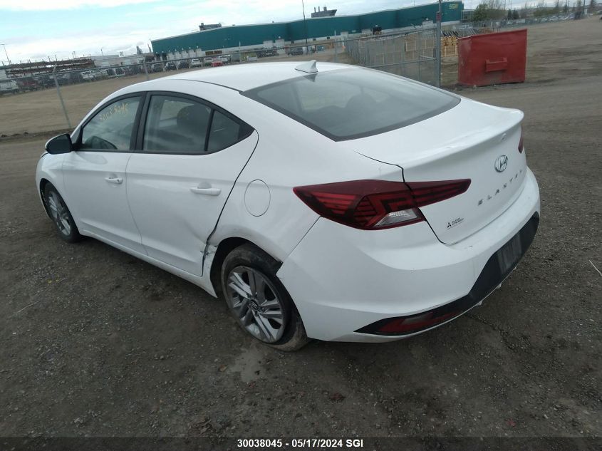 2019 Hyundai Elantra Sel/Value/Limited VIN: KMHD84LF1KU816823 Lot: 30038045